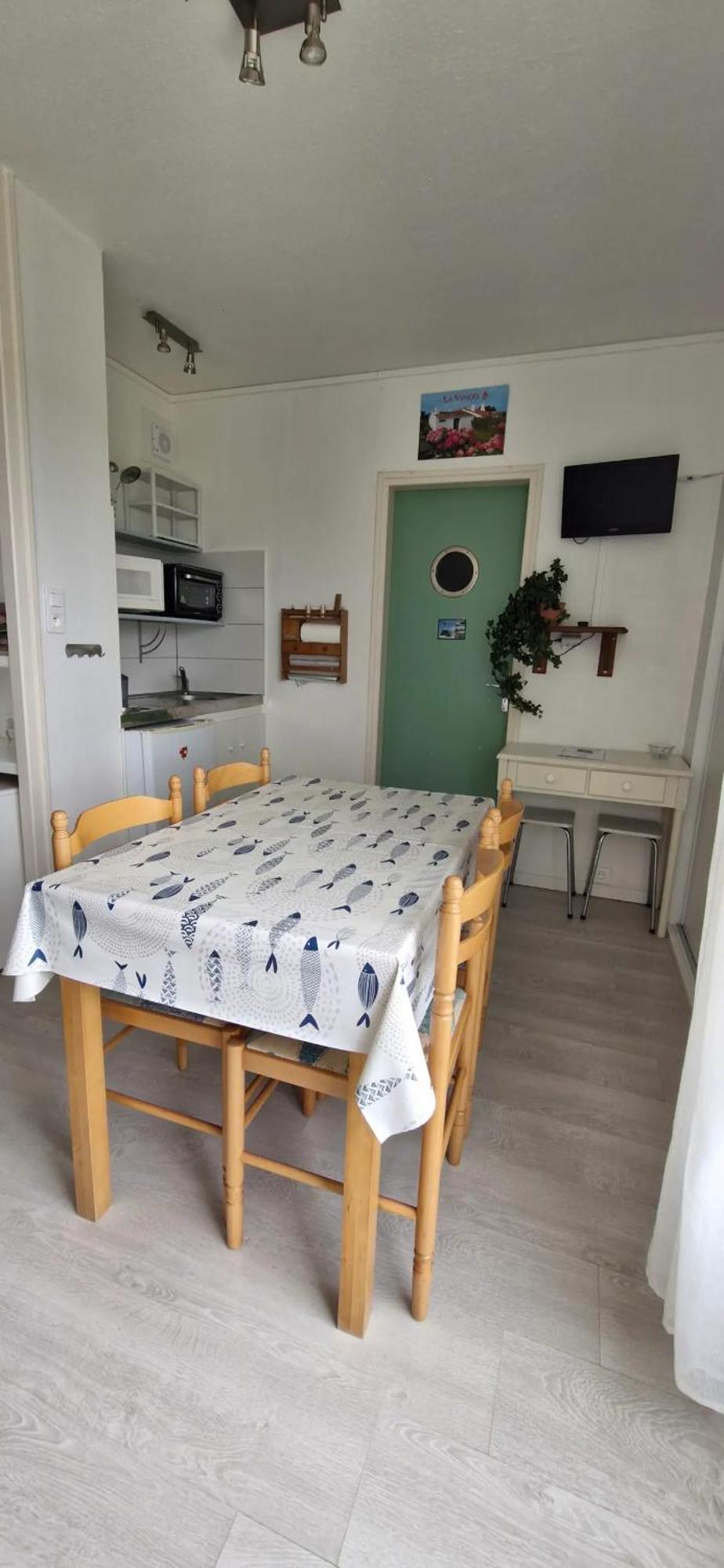Studio 30M Plage - Marina 5 - 31 Allee Des Pinons - 1-1 Saint-Jean-de-Monts Eksteriør billede